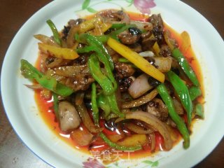 豉椒鸡心的做法