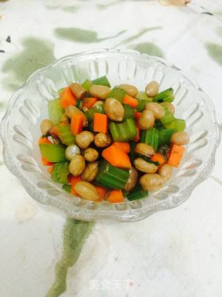 凉拌三色小菜