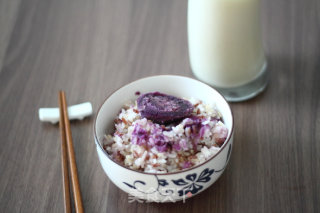 杂粮豆浆米饭的做法