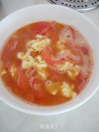 番茄鸡蛋汤的做法
