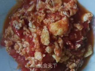 西红柿炒鸡蛋的做法