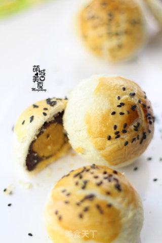 蛋黄酥的做法