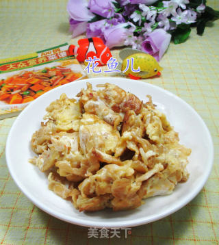 虾皮萝卜干炒鸡蛋的做法