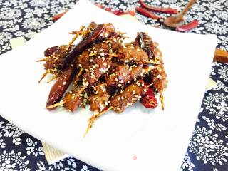 牙签肉的做法