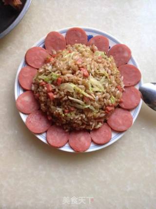简单酱油炒饭