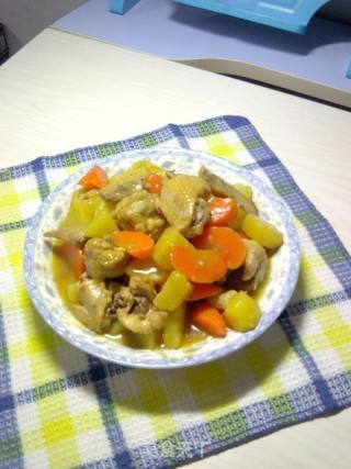 咖哩土豆鸡块的做法