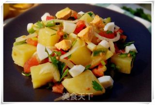土豆什锦色拉的做法