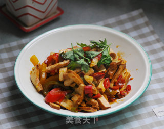瘦肉炒香干的做法
