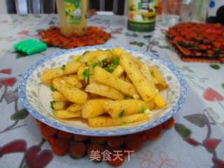 孜然土豆条的做法