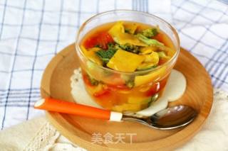 蔬菜煮南瓜面片的做法