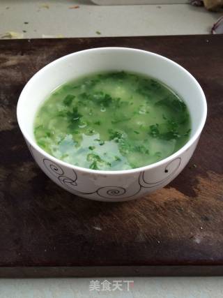 营养早餐——菜粥的做法