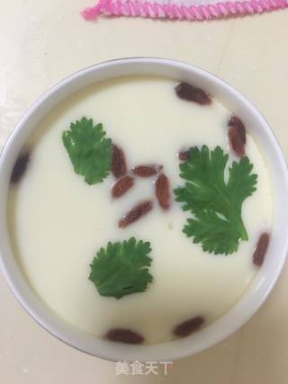 枸杞鸡蛋羹的做法