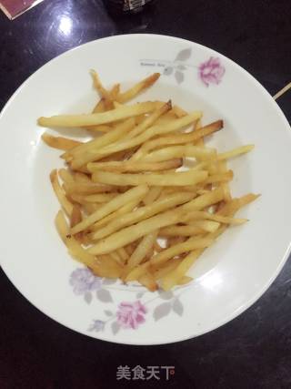 炸薯条的做法