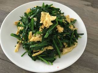 韭菜鸡蛋的做法