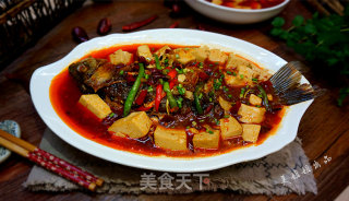 香辣鲫鱼烧豆腐------真的挺配哈的做法