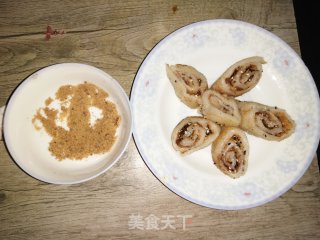 红糖麻糍卷的做法