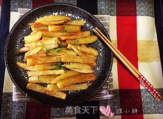 香酥土豆条的做法
