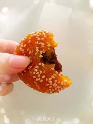 剩月饼的好去处—月饼馅南瓜饼的做法