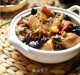 小鸡炖蘑菇的做法