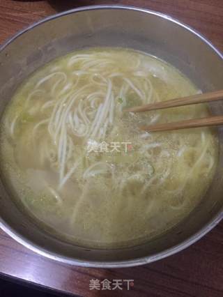 炝汤面条的做法