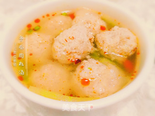 冬瓜肉丸汤的做法