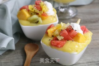 水果冰粥的做法