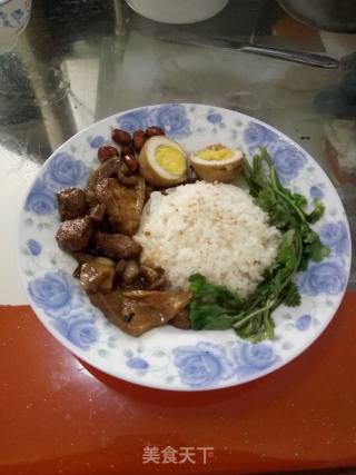 家庭版卤肉饭的做法
