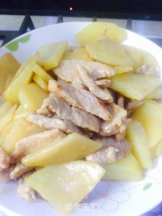 土豆肉片的做法
