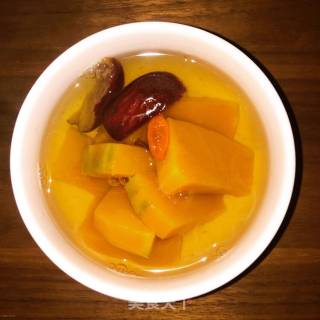 红枣枸杞南瓜汤的做法