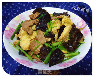 韭菜木须肉的做法