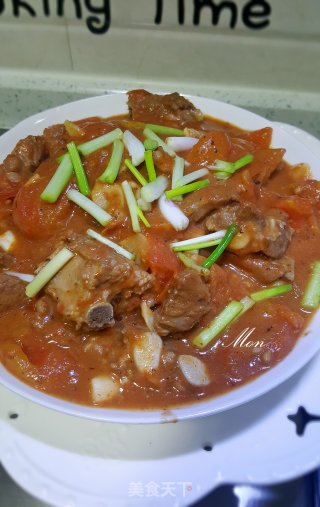 番茄煮排骨的做法