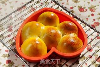南瓜馅早餐包的做法