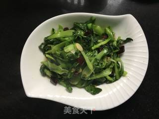 炝炒油菜的做法