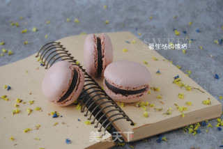 巧克力马卡龙的做法