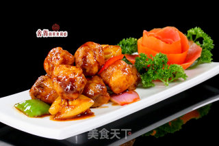 女人和孩子的大爱【菠萝咕咾肉】的做法