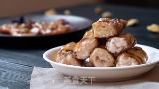 油条酿虾滑的做法