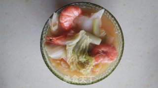 鲜虾白菜汤的做法