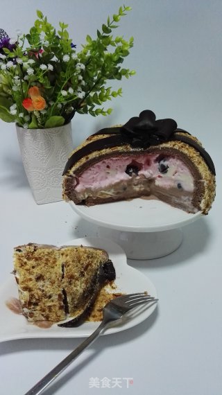 炸弹冰激凌蛋糕的做法