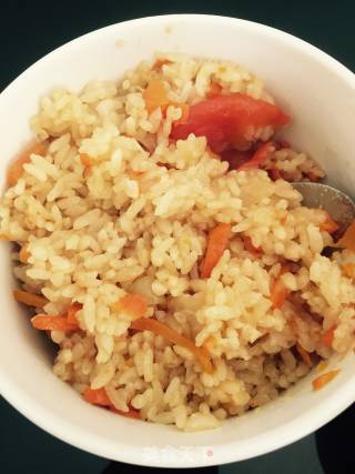 #周末厨房#素抓饭，老公吃了四碗直呼不够……的做法