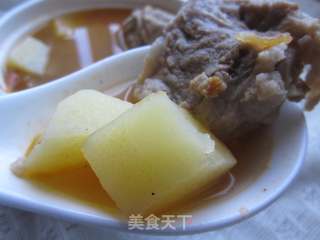 番茄土豆炖排骨（电炖锅版）的做法