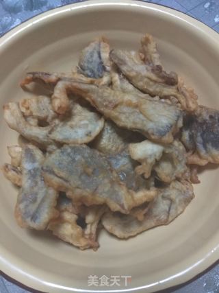 炸蘑菇的做法