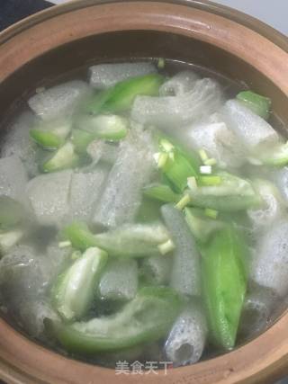 竹笙胜瓜汤的做法