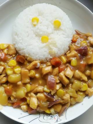 香喷喷咖哩饭的做法