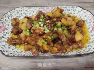 牛腩烧土豆的做法
