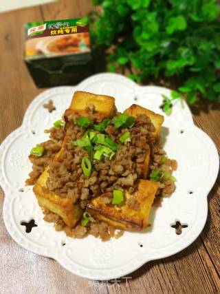 肉末豆腐的做法