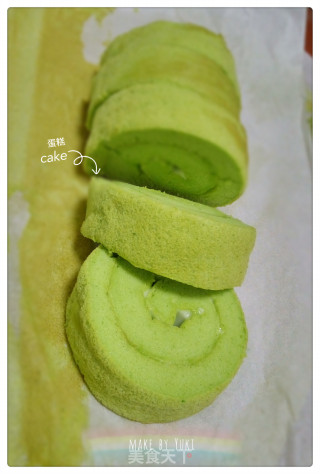菠菜蛋糕卷