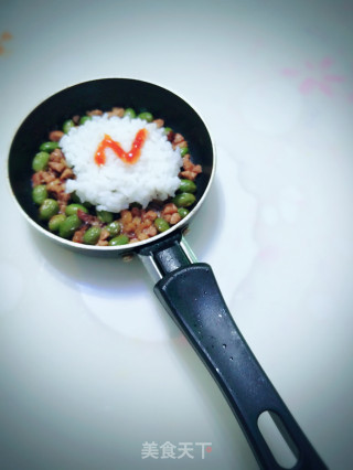 蚝油豆米烤饭的做法