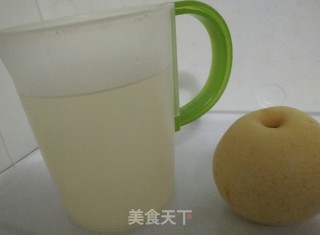 冰糖梨汁的做法