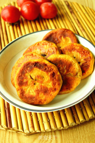 豆沙柿子饼的做法