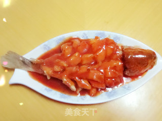 茄汁黄鱼的做法
